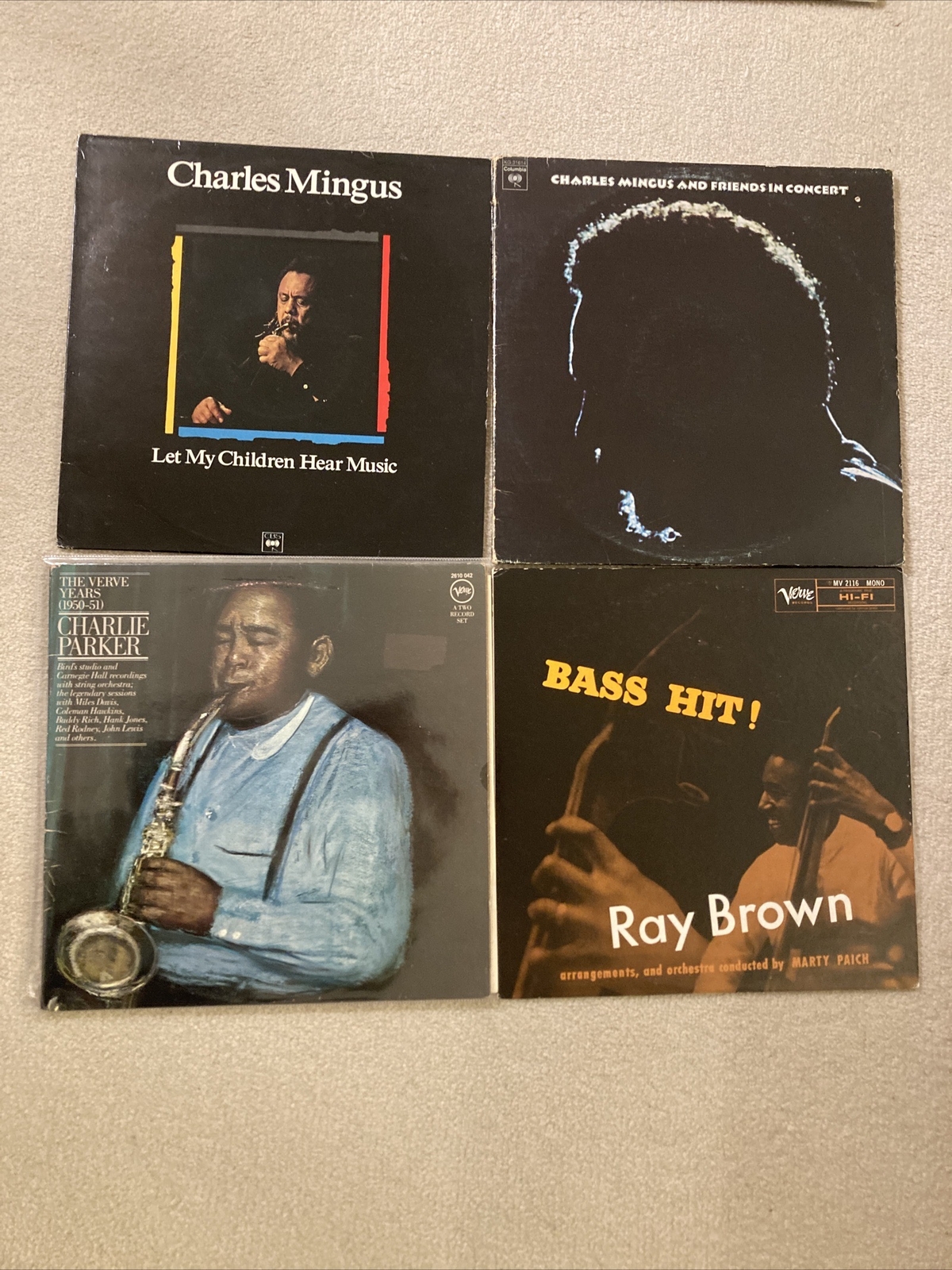 Jazz Record’s Job Lot Charles Mingus/Charlie Parker/McCoy Tyner