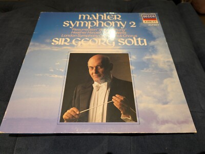 DJB 2001 Mahler Symphony No.2 The London Symphony Orchestra Sir Georg Solti 2LP