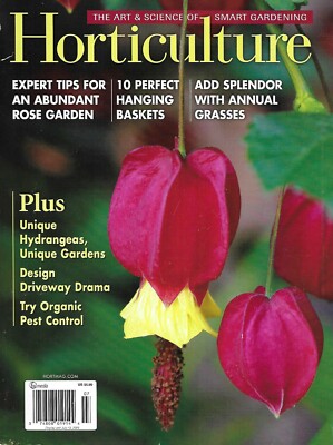 Horticulture Magazine Rose Garden Hanging Baskets Annual Grasses Pest Control