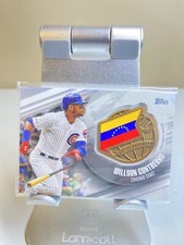 2020 Topps Global Game Medallions Black /149 Willson Contreras #GGM-WC