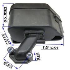 piece tondeuse motoculteur filtre air avec boitier moteur chinois 