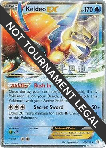 Keldeo Ex 45/113 World Championship Decks