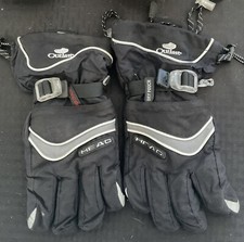 Head Outlast Hipora Size Medium Nylon Winter Ski Gloves w/ Dry Pouch/Heat Pack