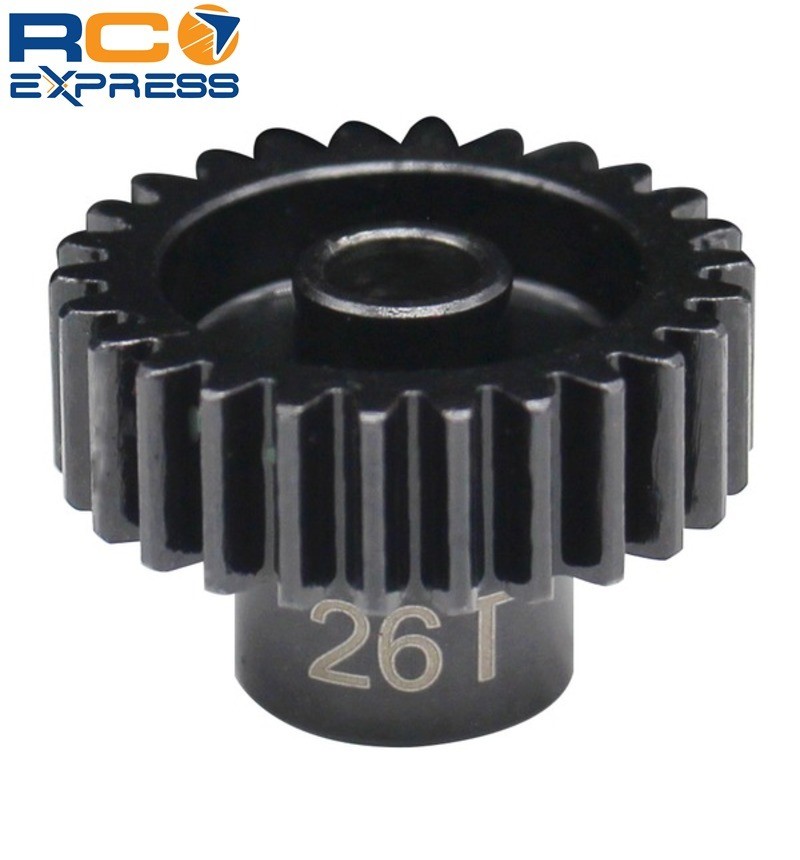 Hot Racing 26t Steel 32p Pinion Gear 5mm Bore NSG3226