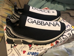 dolce and gabbana sorrento sneakers black