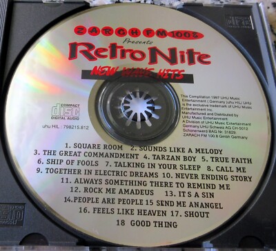 Retro Nite New Wave Rare CD 80s Al Corley New Order Baltimora