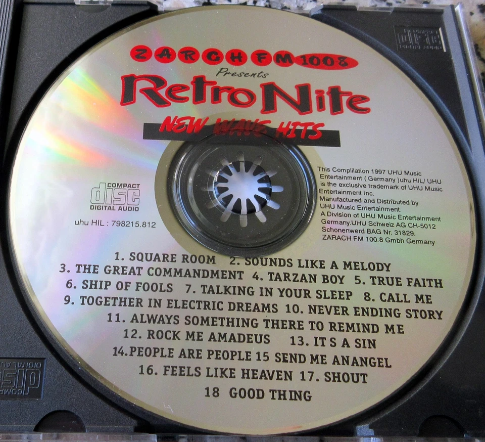 Retro Nite New Wave Rare CD 80s Al Corley New Order Baltimora Depeche Mode🔥🔥$ - Image 2 of 2