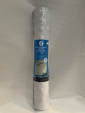 NEW SlipX Solutions 18 in. x 36 in. Extra Long Rubber Bath Safety Mat in White