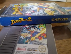 DuckTales 2 NES Nintendo - Boxed CIB - FRA/HOL - Rare Capcom - Disney