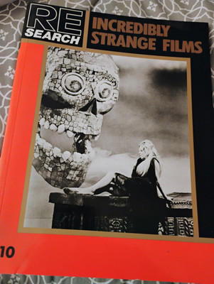 RE-SEARCH #10  Incredibly Strange Films by V. Vale  (1986, Paperback) LIKE NEW