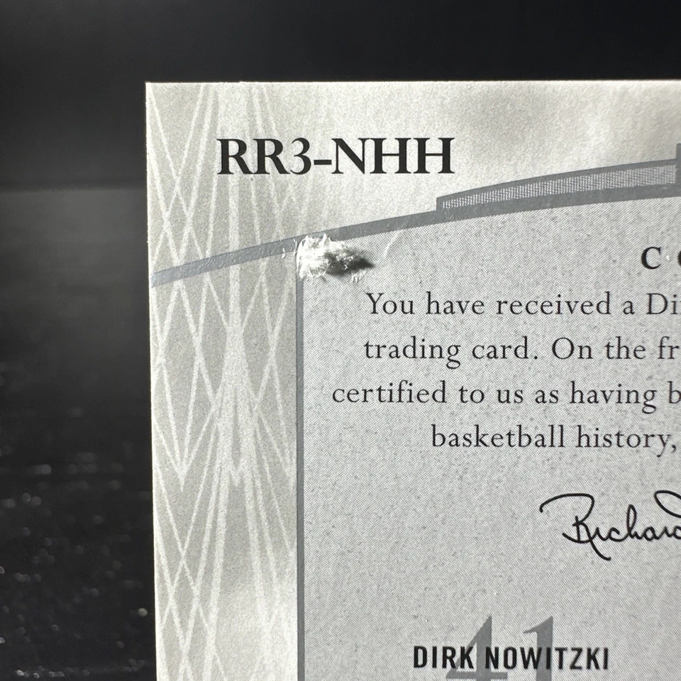 2007 UD Premier Dirk Nowitzki Josh Howard Devin Harris Rare Remnants Jersey /25 - Image 3 of 3