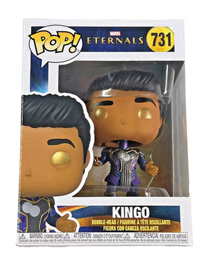 Funko Pop!  Vinyl Figur Kingo Wackelkopf Figur #731 Marvel: Eternals - Neu in OVP