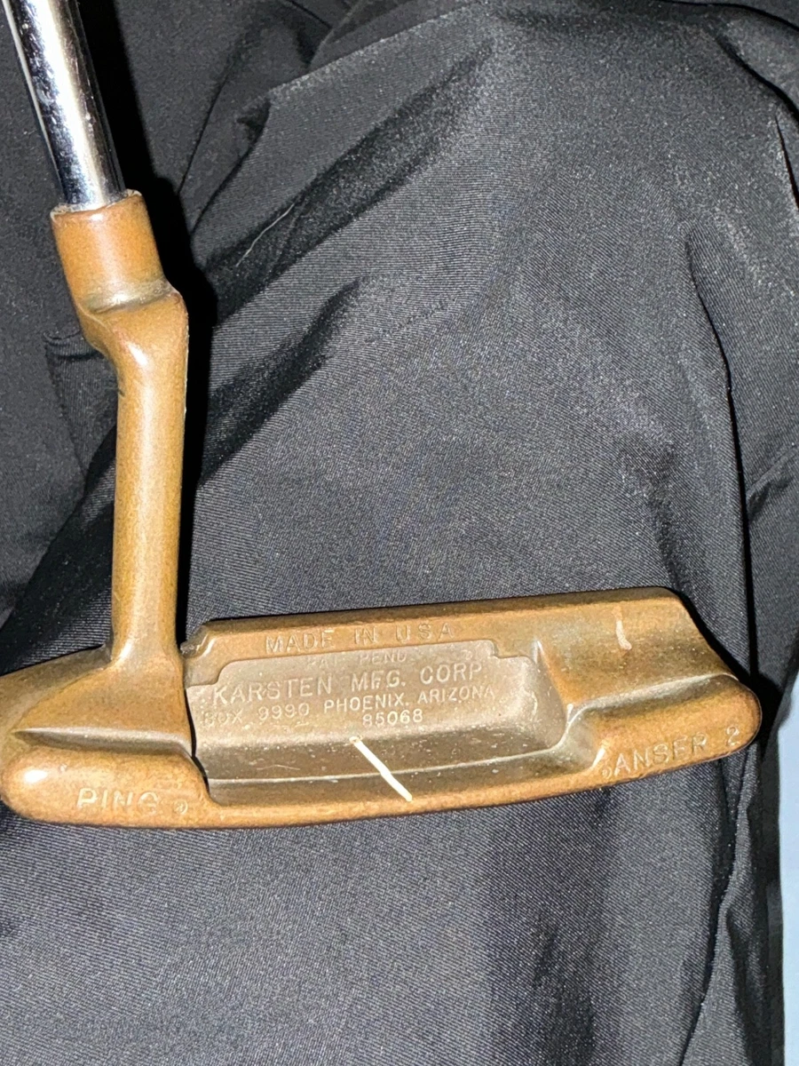 Putter Vintage Ping Old Ping – 34.5 Pouces – Tige Acier D'origine – Droitier