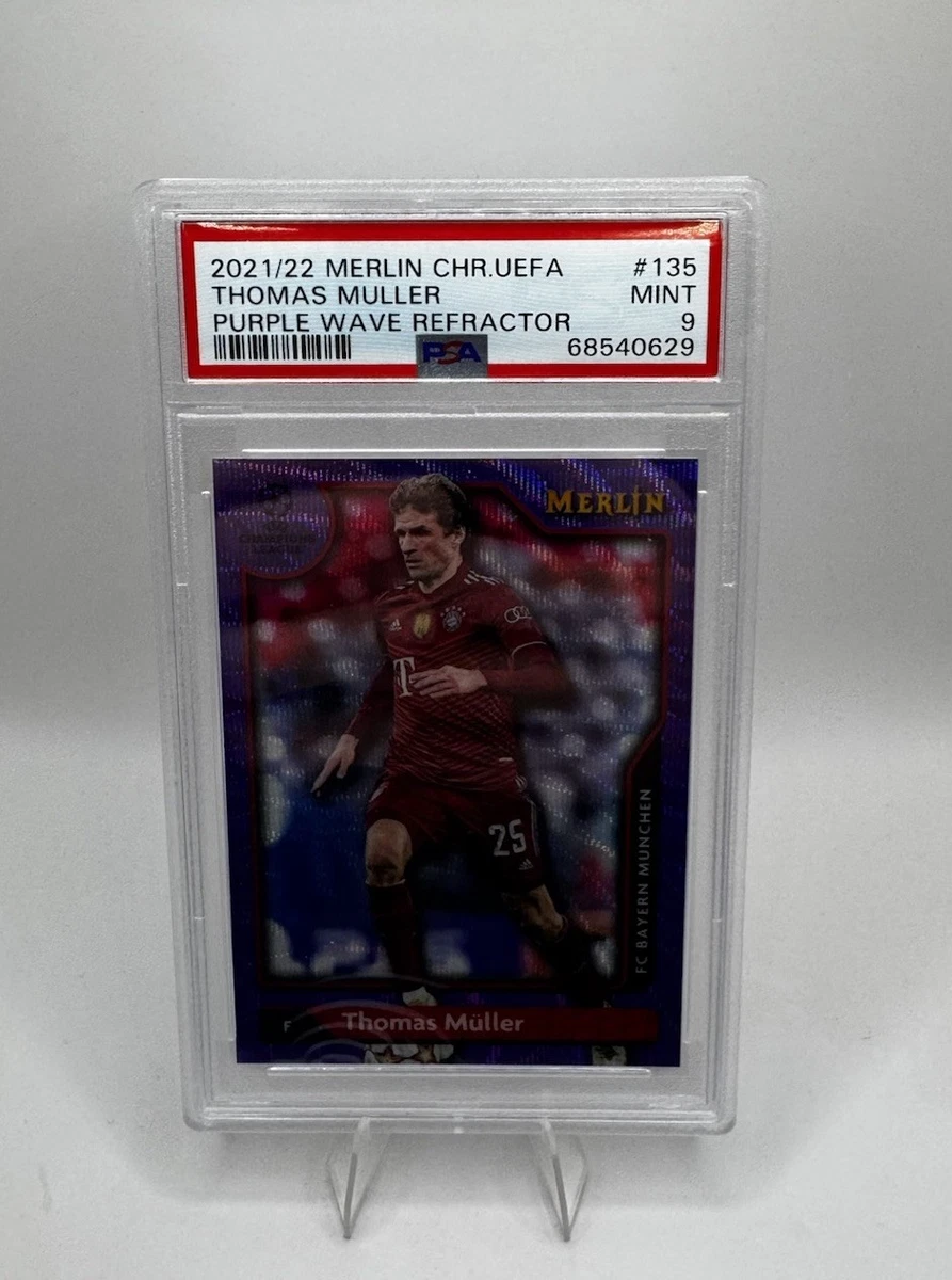2021-22 Topps Merlin Collection Chrome UCL Soccer Trading Cards