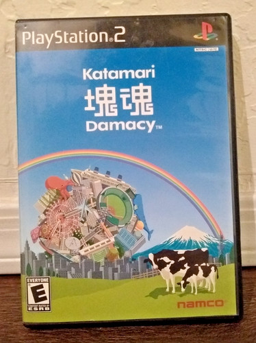 CASE ONLY NO DISC Katamari Damacy Sony Playstation 2 Namco Cover 2003 Used