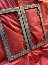 set Of license Plate Holders In Japanese? Heavy
