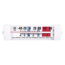 ACURITE 00696A2 Analog Thermometer,5" H,13/16" D. PK 10