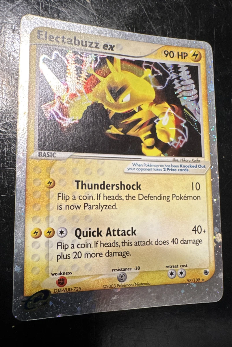 世界に2枚【psa1】Electabuzz ex エレブーex 1st holo Electabuzz Ex for sale | eBay