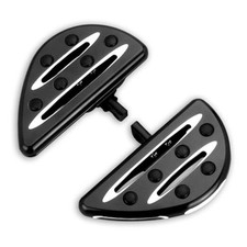 Male Mount Foot Pegs Deep edge cut for harley softail passenger Floorboards