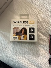 RODE Wireless ME Compact Microphone System: Lavalier Condenser Mic with USB-C