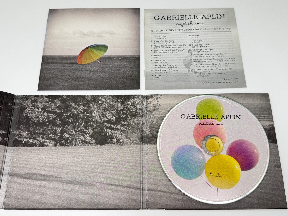 CD] Gabrielle Aplin English Rain Japan Import Bonus Track+5 WPCR