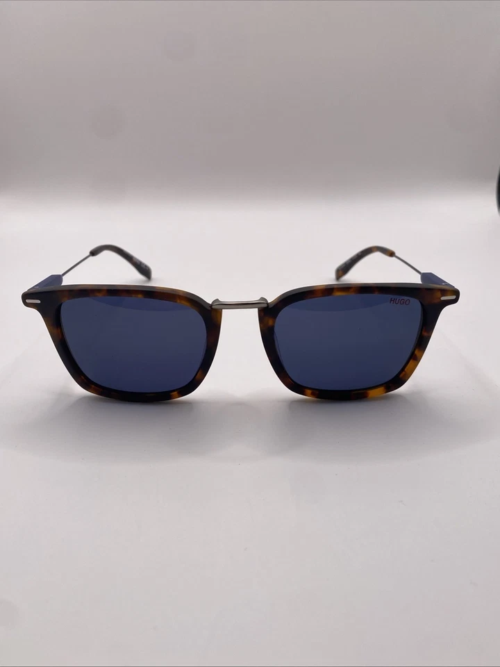 Hugo Hugo Boss HG 0325/S N9PKU 51-21-140 Sunglasses Tortoise Frame Blue Lenses - Image 3 of 4