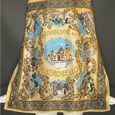 Vintage Souvenir Scarf Alberobello Italy 25 In Excellent Condition