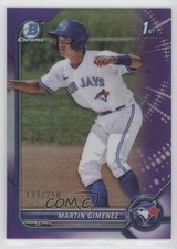 2022 Bowman Chrome Prospects Purple Refractor 139/250 Martin Gimenez #BCP-97 5h0