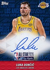2026 Topps All-Star 2026 LUKA DONCIC SIGNATURE LOS ANGELES LAKERS DIGITAL CARD
