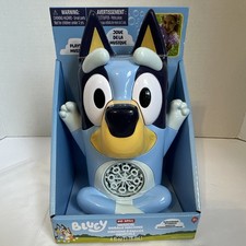 Bluey No-Spill Musical Bubble Machine Toy with 4 fl oz 118 mL Solution
