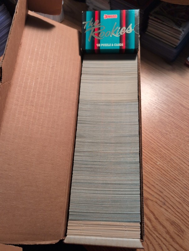 1988 Donruss Baseball Complete Set (660 cards), Puzzle, and Donruss The Rookies