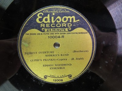Edison Woodwind Ensemble - EDISON LONG PLAY 10004 - Cupid's Pranks - 24 Minute