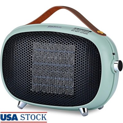 Portable Mini Space Heater Fast Heating Quiet Safety Indoor Use Energy Efficient