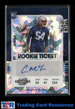 2021 Panini Contenders Optic #202 Cameron McGrone Cracked Ice #/22 Auto