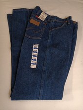 NWT Wrangler Women's Slim Fit VTG Deadstock Made In USA 14MWZG 9X34 Cowboy Cut