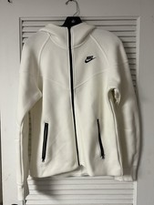 Womens Nike Tech Fleece Windrunner Full Zip Hoodie White FB8338-133