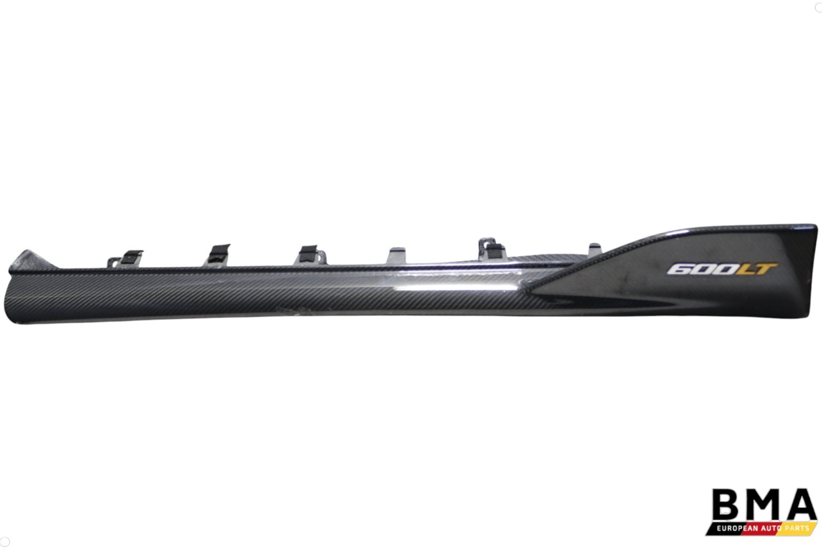 McLaren 600LT Spider Right Side Lower Carbon Door Molding Trim 2019 2020 OEM