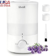 Quiet Humidifier 3L Cool Mist Top Fill Essential Oil Diffuser Auto Shut Off New
