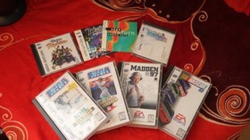 sega saturn games lot including Virtua Fighter