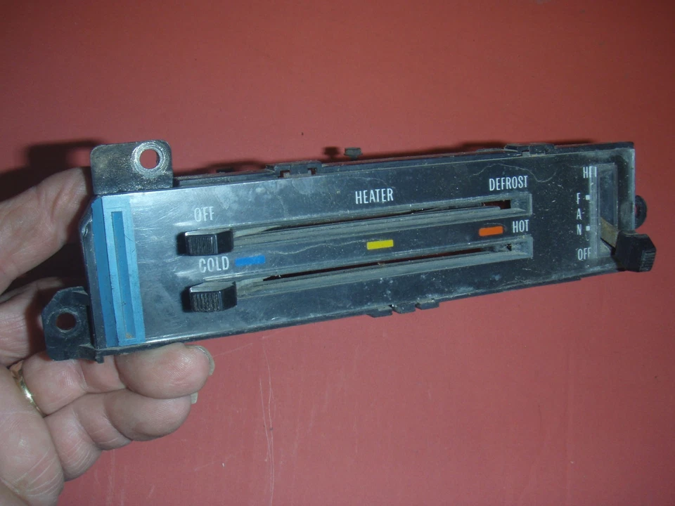 Pontiac 77 78 79 80 81 1977 1978 1979 1980 1981 Firebird conjunto de control de calefacción Foto 2 de 4