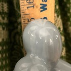 Haeger Embracing Couple with Baby Child Blue Art Pottery Glossy 15” Tall — photo 8