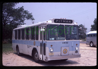 Gloucester County (NJ) original bus slide # 8445 taken 1980