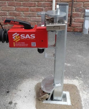 Caravan Security Post. Removable + 3, 80mm Padlocks, Alko, Winterhoff, Bradley 