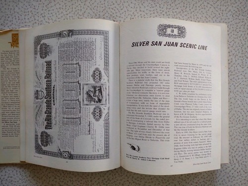 Silver San Juan: The Rio Grande Southern Railroad w/Maps Ferrell 1973 1st Ed - Picture 14 of 21