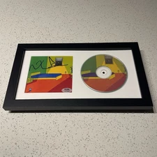 YOT CLUB SIGNED OFF THE GRID CD ALBUM RYAN KAISER AUTOGRAPH FRAMED PSA COA