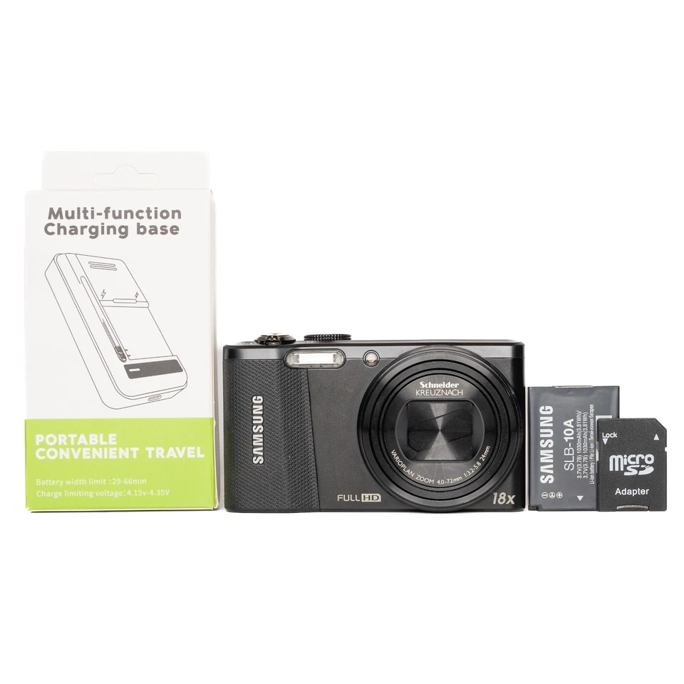 Samsung WB750 12.5MP Digital Camera - Black - FLASH ISSUE - Image 2 of 4