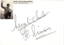 Original Autogramm Heintje /// Autogramm Autograph signiert signed signee 296988