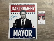 Alec Baldwin Signed 30 Rock 11x14 Photo JSA COA Jack Donaghy