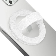 Magnetic Silicone Comfy Ring Grip Phone Holder, Loop Grip Phone Holder,Strong...