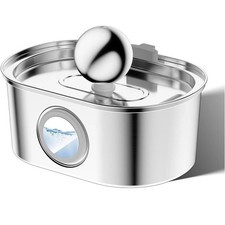 Stainless Steel Pet Water Fountain 108 oz Quiet Drinking Fountain Dispenser